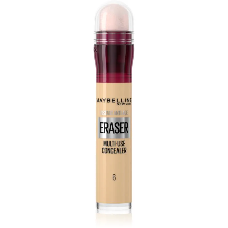 MAYBELLINE NEW YORK Instant Anti Age Eraser Υγρό καλυπτικό με σφουγγαράκι εφαρμογής απόχρωση 06 Neutralizer 6.8 ml