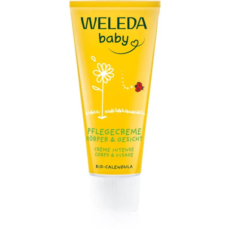 Weleda Baby and Child παιδική κρέμα προστασίας για σώμα και πρόσωπο κατιφές 75 ml