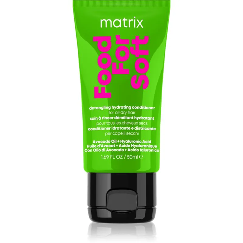 Matrix Food For Soft ενυδατικό μαλακτικό με υαλουρονικό οξύ 50 ml