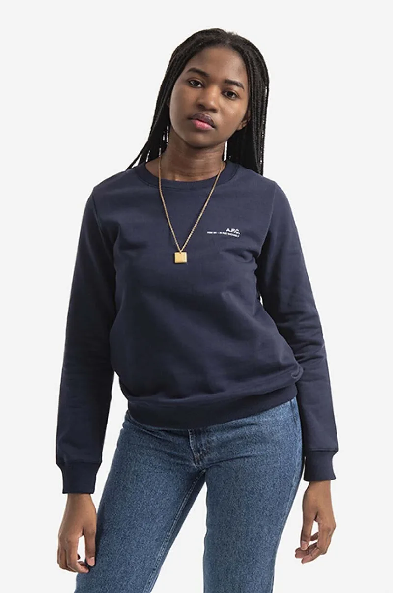 Βαμβακερή μπλούζα A.P.C. Sweat Item F
