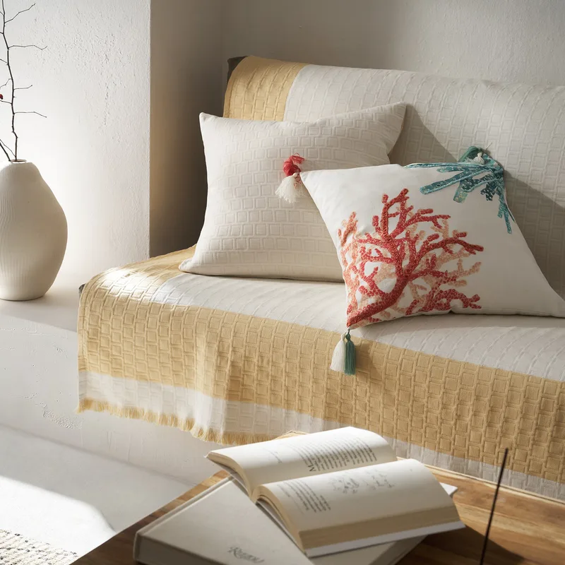 Ριχτάρι Τετραθέσιου Gofis Home Solenne Sun Yellow 20-07-591-4/04 180x350