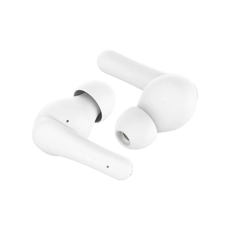Belkin Soundform Rhythm True Wireless In-Ear Earbuds, White, Model AUC012btWH