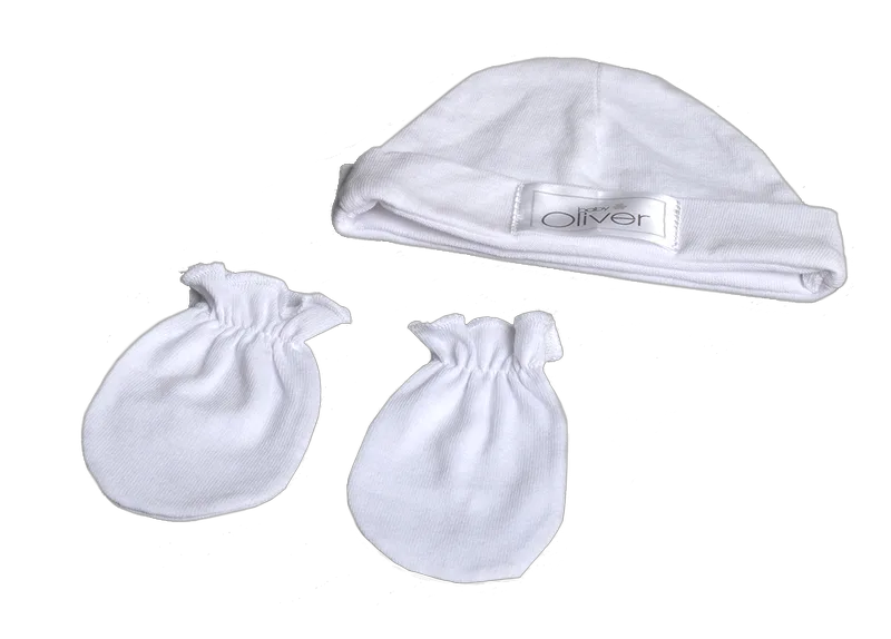 Σετ γαντάκια jersey bebe, BABY OLIVER