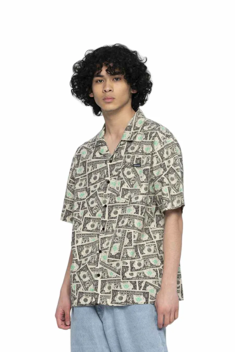 SANTA CRUZ Πουκάμισα Mako Dollar S/S Shirt - ΠΟΛΥΧΡΩΜΟ-SCA-SHT-0600