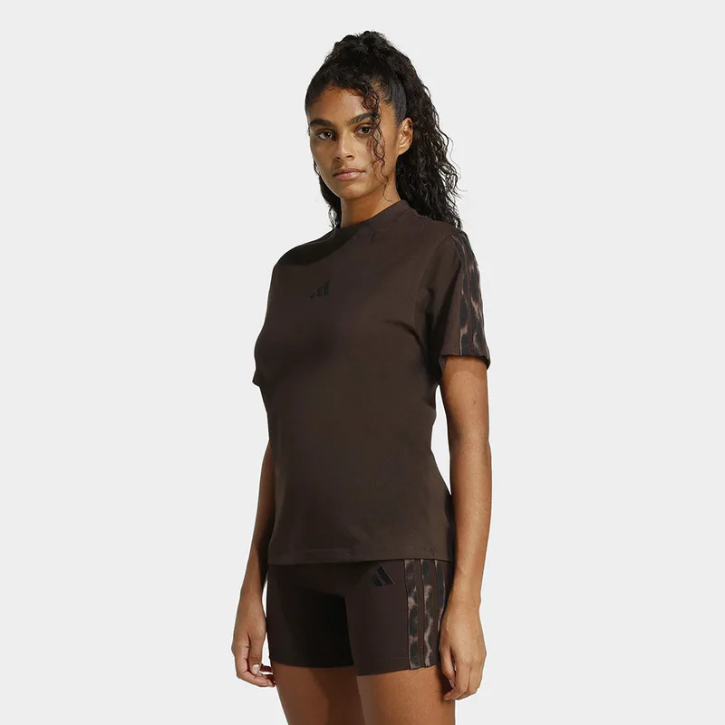 adidas Sportswear AOP 3-Stripes Γυναικείο T-Shirt (9000261791_92110)