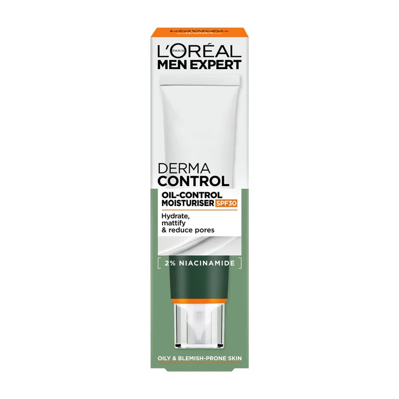 Derma Control Ενυδατική Κρέμα Για Έλεγχο Της Λιπαρότητας Με SPF30 40ml