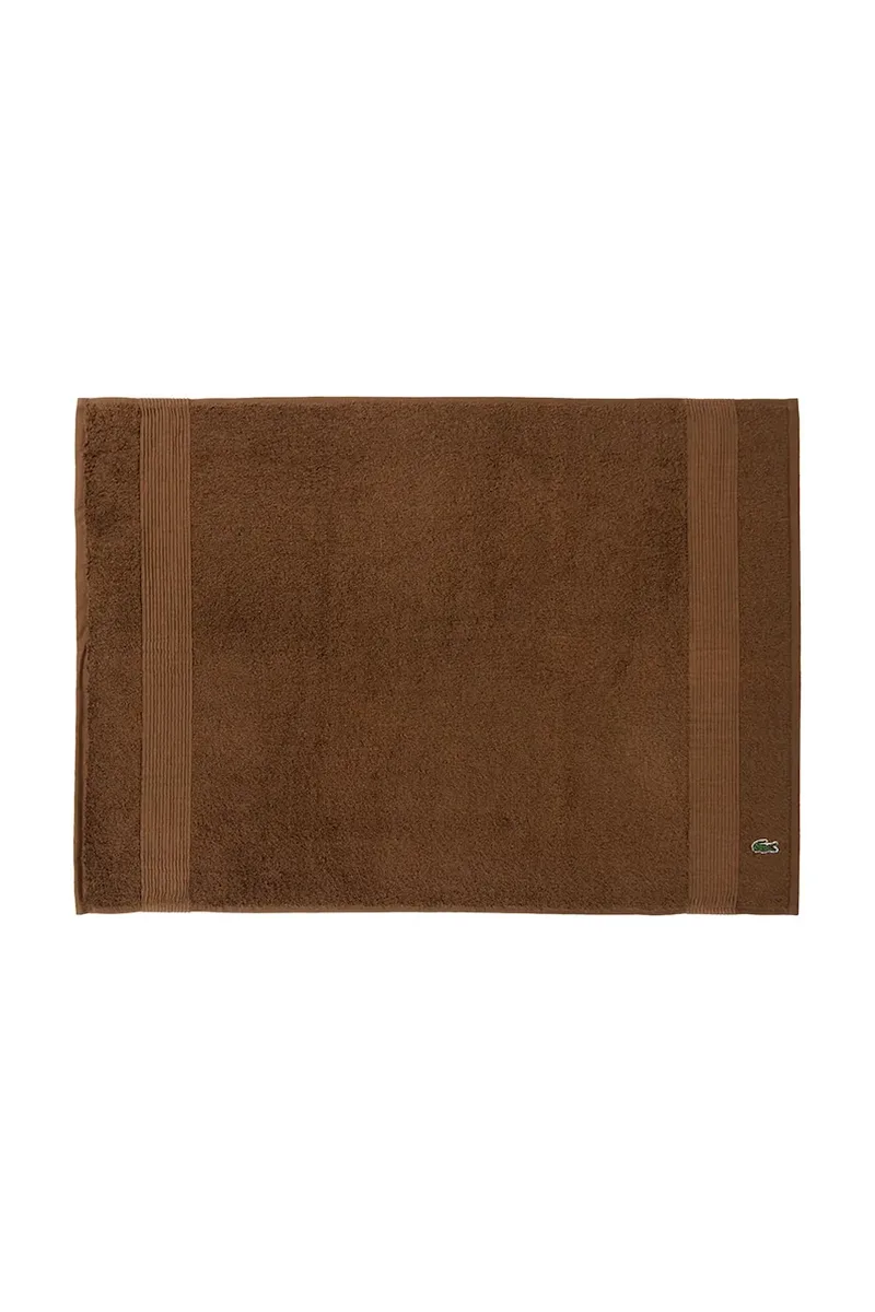 Βαμβακερό χαλάκι μπάνιου Lacoste LLECROCO Pecan 50 x 70 cm