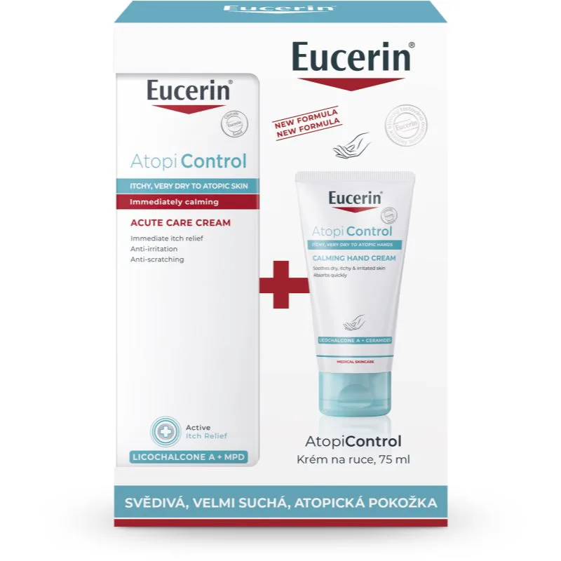 Eucerin AtopiControl Acute σετ δώρου για ξηρό και κνησμώδες δέρμα