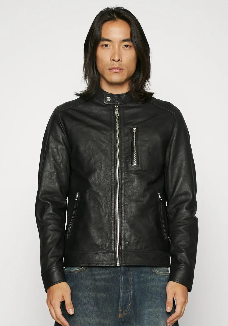 Schott N.Y.C. Δερμάτινο Jacket της σειράς Motor - LCMICKAEL Black