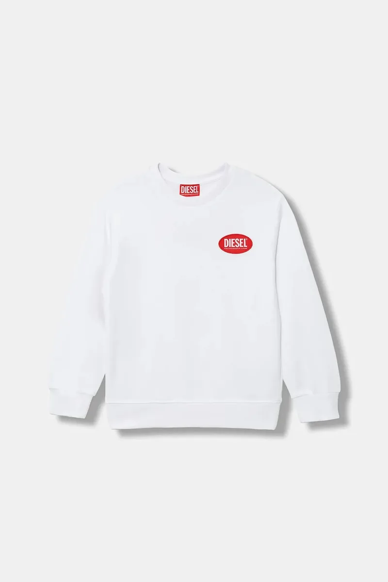 Παιδική βαμβακερή μπλούζα Diesel SPATCH OVER SWEAT-SHIRT