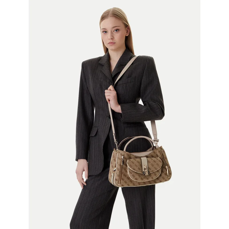 Τσάντα Guess Jessa HWJG83 62060 Μπεζ