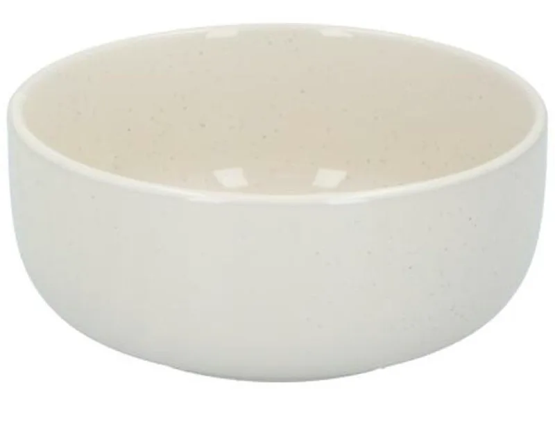 Arte Regal Μπολ Πρωινού Stonware White 15cm