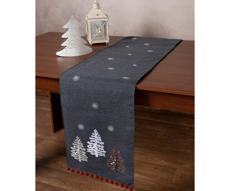 Χριστουγεννιάτικη τραβέρσα (35X175) NW349, Silk Fashion