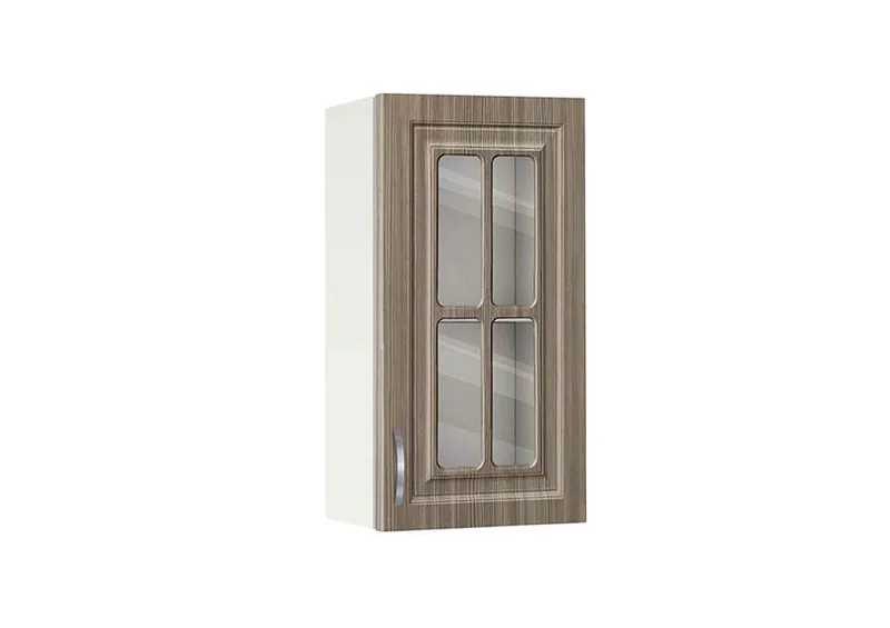 Ντουλάπι Κουζίνας κρεμαστό 40εκ., No 40 B MDF, 40x80x72εκ., Genomax - Κρεμ, Λευκό