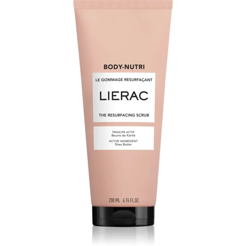 Lierac Body-Nutri The Resurfacing Scrub Scrub σώματος με αναγεννητικό αποτέλεσμα 200 ml