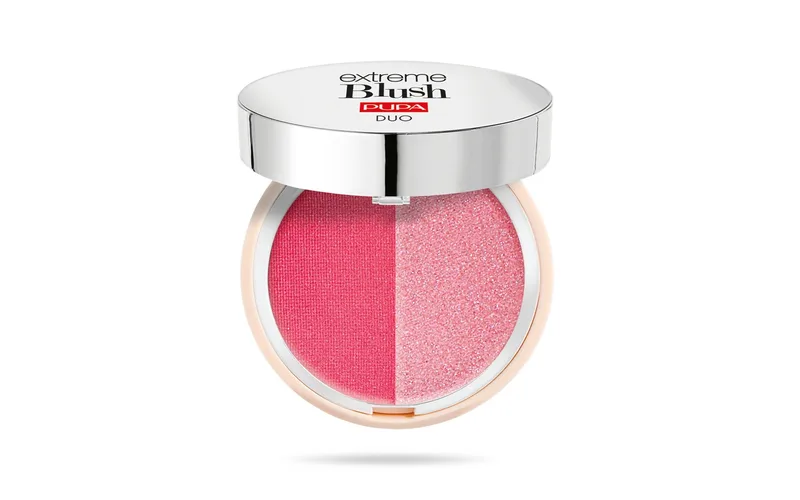Pupa Extreme Blush Duo - 140 Radiant Flamingo - Glow Creamy (4g)