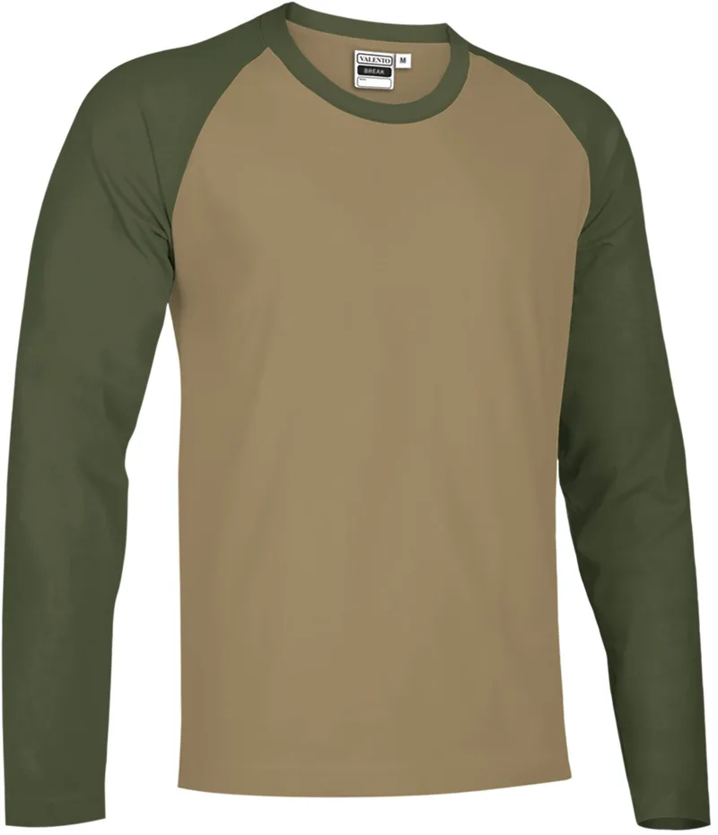 T-Shirt BREAK Valento CAVARGLKO Kamel Brown-Military Green