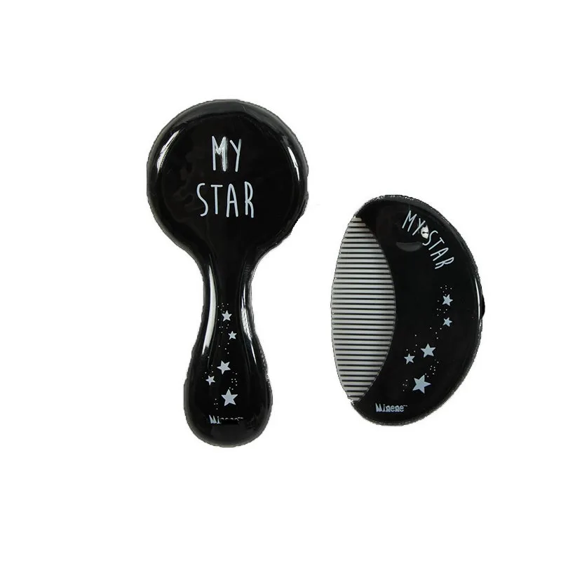 Βρεφικό Σετ Βούρτσα + Χτένα Minene Hair Black