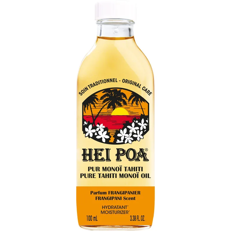 Hei Poa Pure Tahiti Monoi Oil Frangipani Λάδι Monoi σε Συνδυασμό με Λάδι από Εξωτικά Άνθη για Ενυδάτωση & Θρέψη 100ml