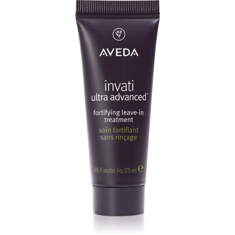 Aveda Invati Ultra Advanced™ Fortifying Leave-In Treatment αποκαταστατική φροντίδα για λεπτά και αδύναμα μαλλιά 25 ml