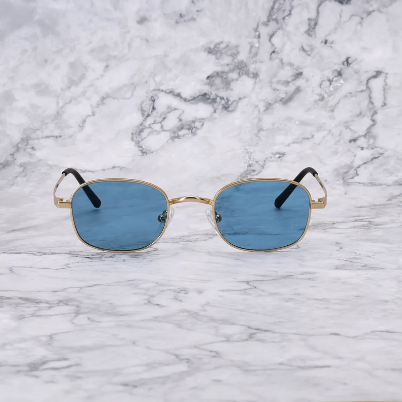 CRUZ 32EP4M - CRUZ - MATT GOLD - BLUE Sunglasses | Matt Χρυσό - Blue | Matt Χρυσό - Blue Shades | Explicit Poets Sunglasses