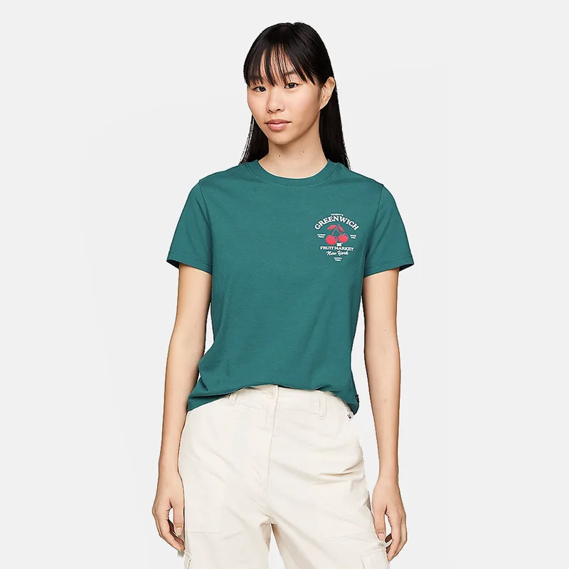 Tommy Jeans Novelty Γυναικείο T-shirt (9000182782_68611)