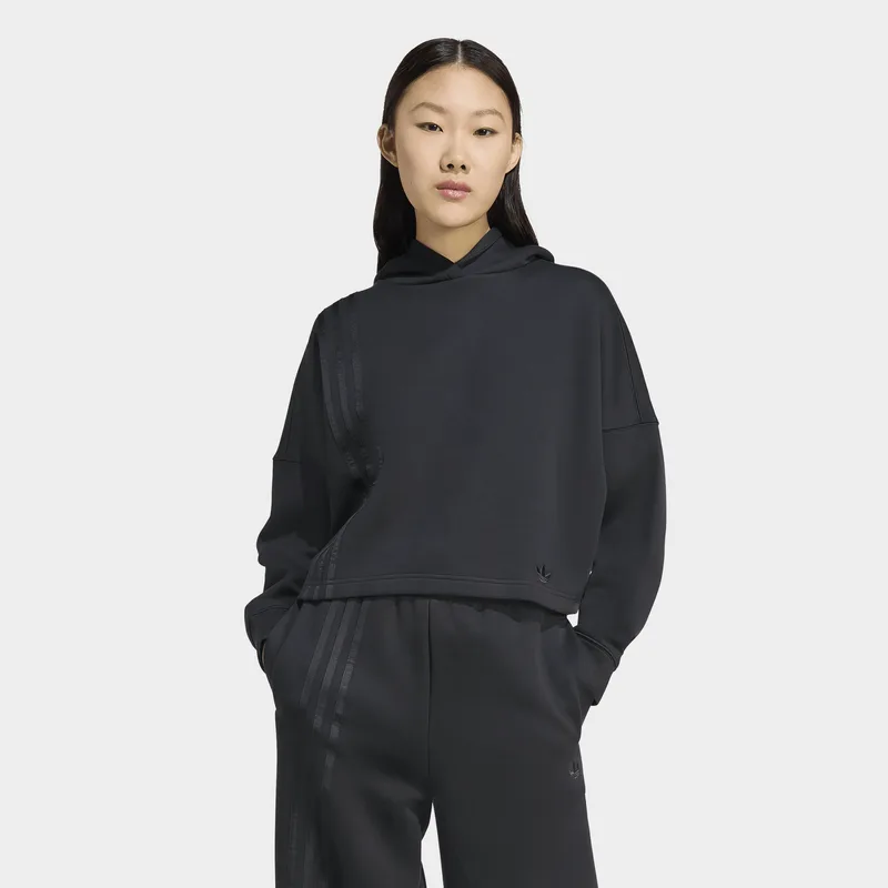 adidas Originals W Off Placed 3-Stripes Hoodie (9000251093_1469)