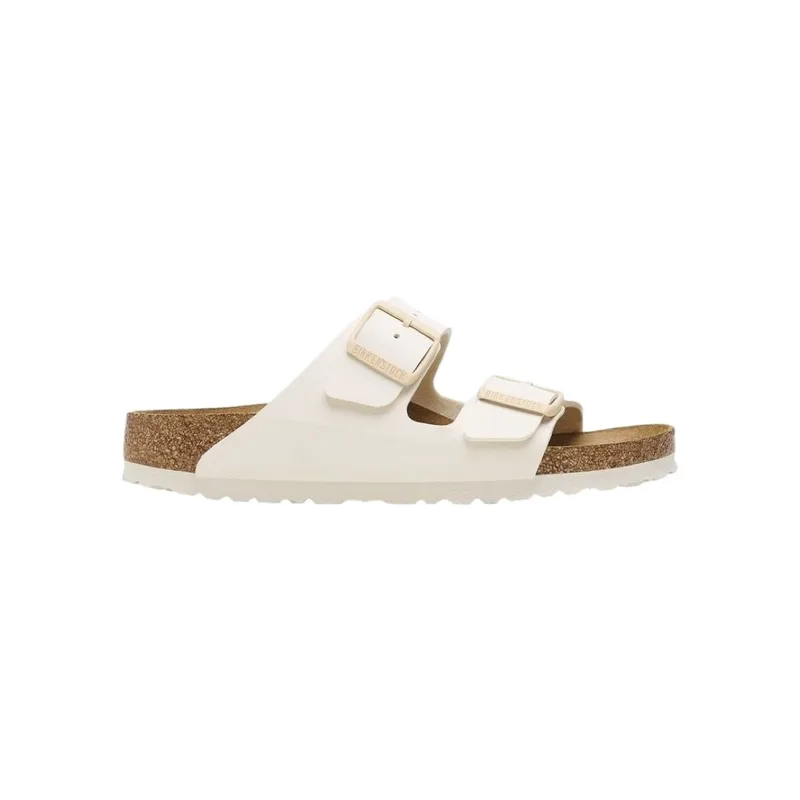 Σανδάλια χωρίς τακούνι BIRKENSTOCK Arizona Birko-Flor Narrow - Eggshell