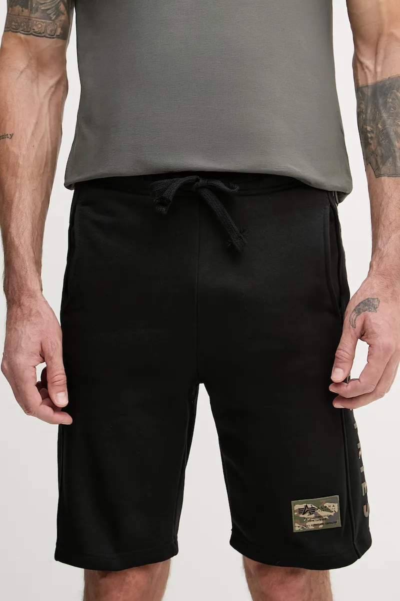 Alpha Industries σορτς επίσημα Ανδρικά με βαμβάκι Camo Jogger Shorts