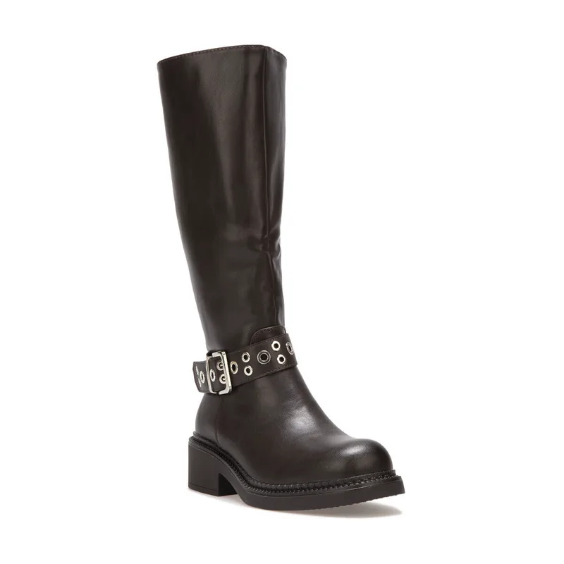 Μπότες με τακούνι La Modeuse 75947_P179849