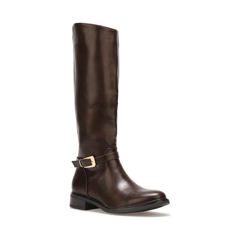 Μπότες χωρίς τακούνι La Modeuse 76184_P180344