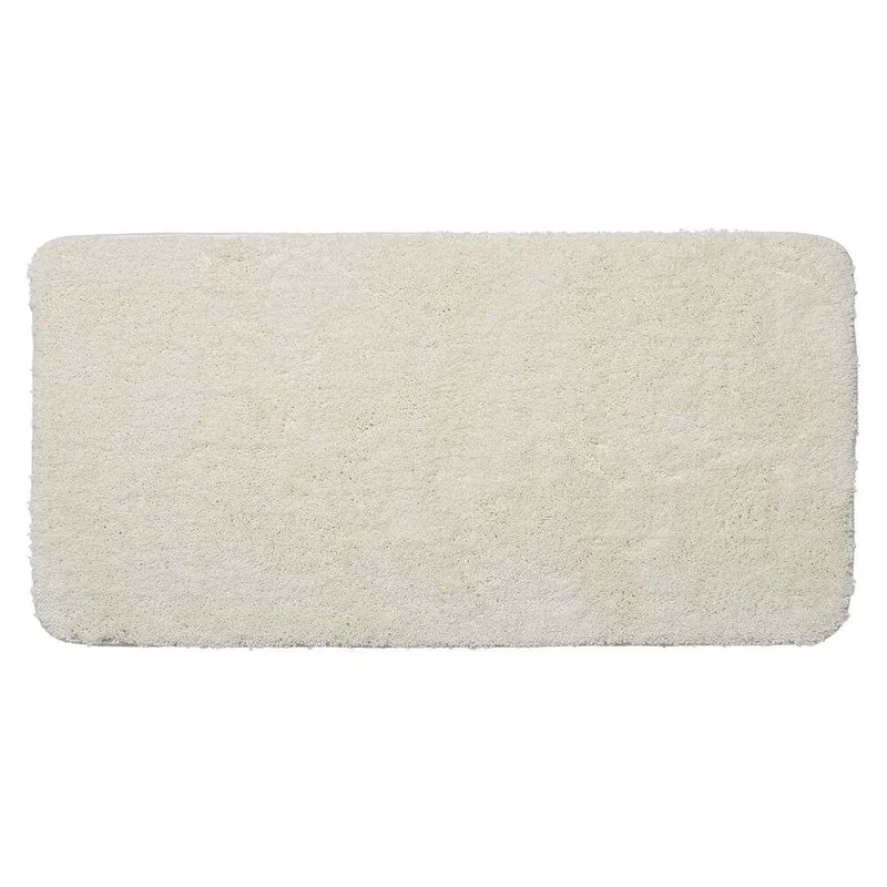 Ταπέτο Μπάνιου Αντιολισθητικό Polyester 70x140εκ. Angora Off-White Sealskin 800118 (Ύφασμα: Polyester, Χρώμα: Off-White) - sealskin - sl-800118