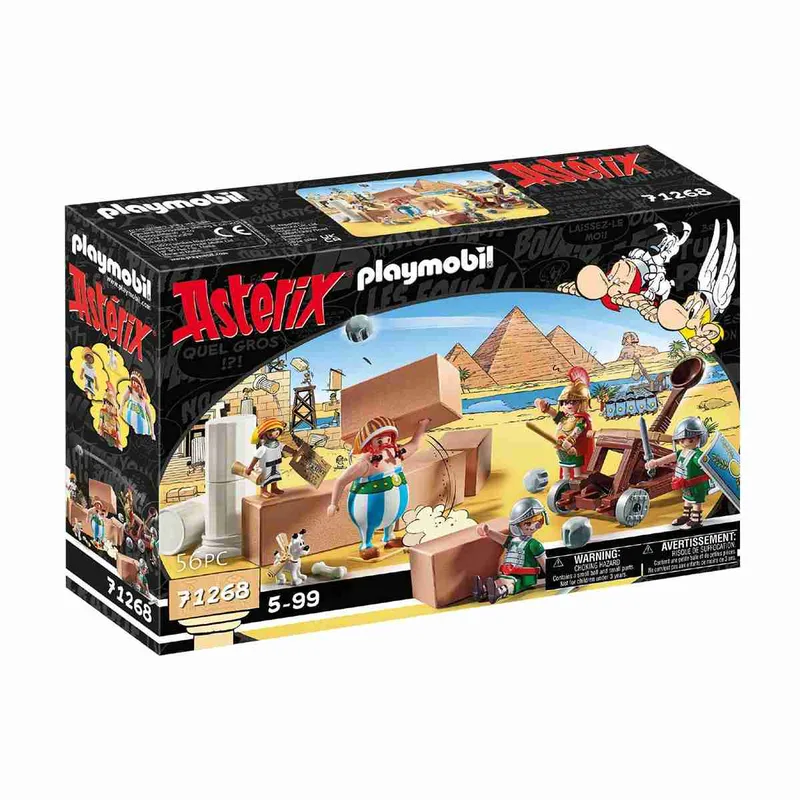 71268 Asterix: Ο Νουμερομπίς και η κατασκευή του Παλατιού