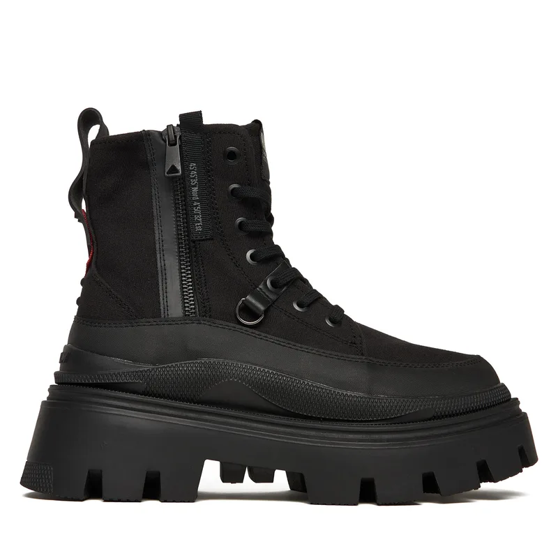 Μποτίνια Palladium Pallasquad Zip Tx 99532-008-M Μαύρο