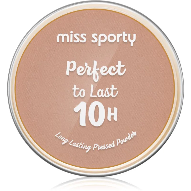 Miss Sporty Perfect to Last 10h συμπαγής πούδρα απόχρωση 010 9 γρ