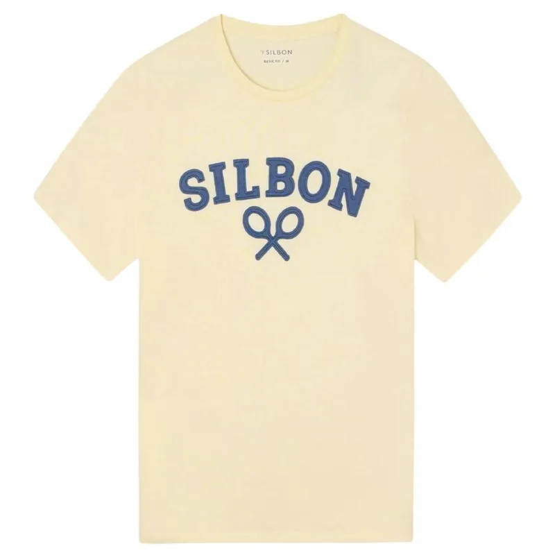T-shirt με κοντά μανίκια Silbon SS261010404234