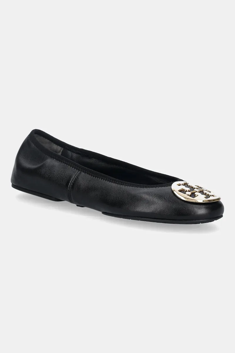 Δερμάτινες μπαλαρίνες Tory Burch Reva Travel Ballet