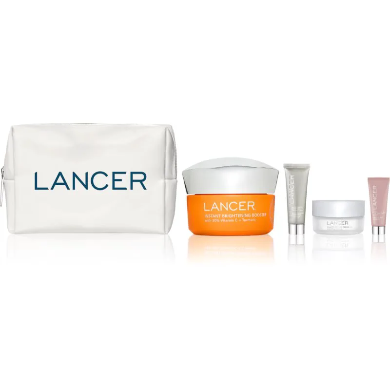 LANCER INSTANT GLOWING Set Σετ για λαμπρότητα και λείανση επιδερμίδας