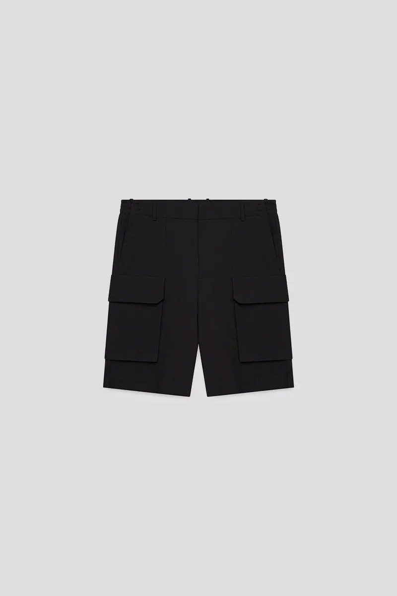 UNITY Ανδρικό Μαύρο Bermuda Shorts Cargo