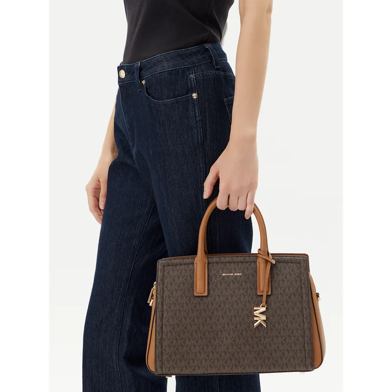 Τσάντα MICHAEL Michael Kors Laila 30R5G9IS6B Καφέ