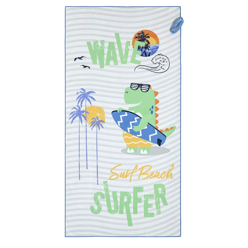 Παιδική Πετσέτα Θαλάσσης Microfiber 2 Όψεων (70x140) Nima Surf