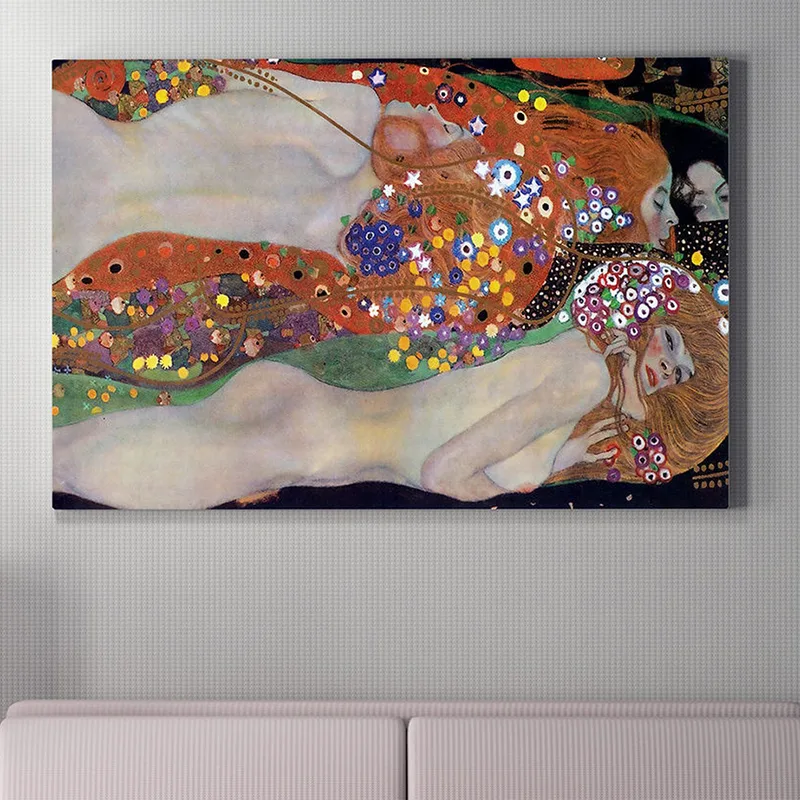 Πίνακας (70x100) A-G Water Serpents II Gustav Klimt 684GST1145