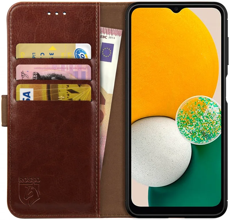 Κόκκινο Element PU Θήκη Πορτοφόλι Samsung Galaxy A13 5G - Brown (8719246339677)