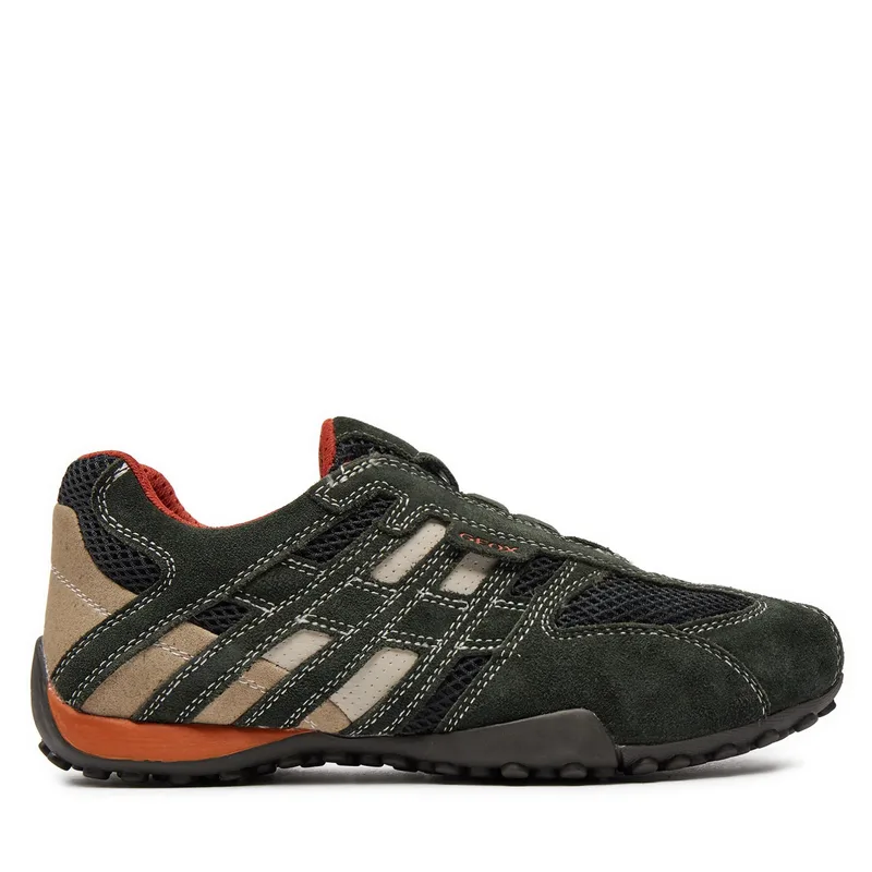 Κλειστά παπούτσια Geox U Snake L U4207L 02214 C1300 Πράσινο