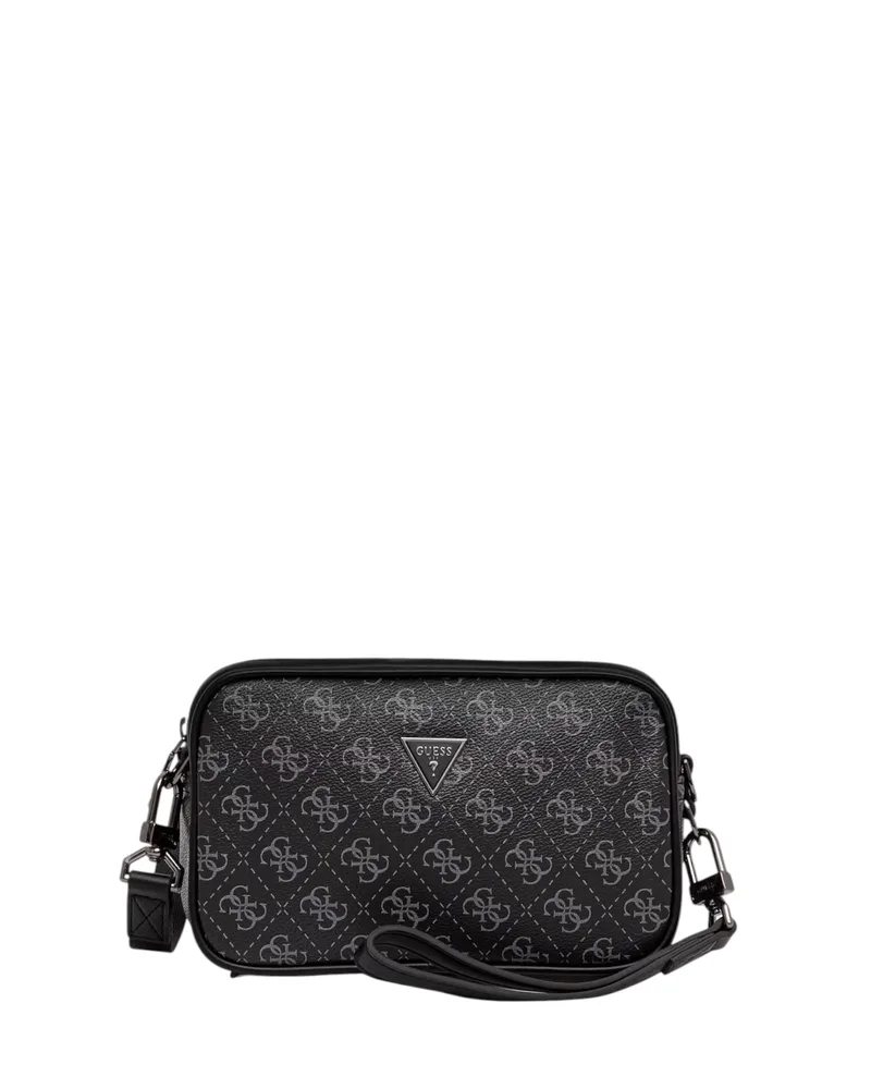 Guess Τσάντα Ώμου Milano Camera Bag HMMILOP6150-DAB Μαύρο