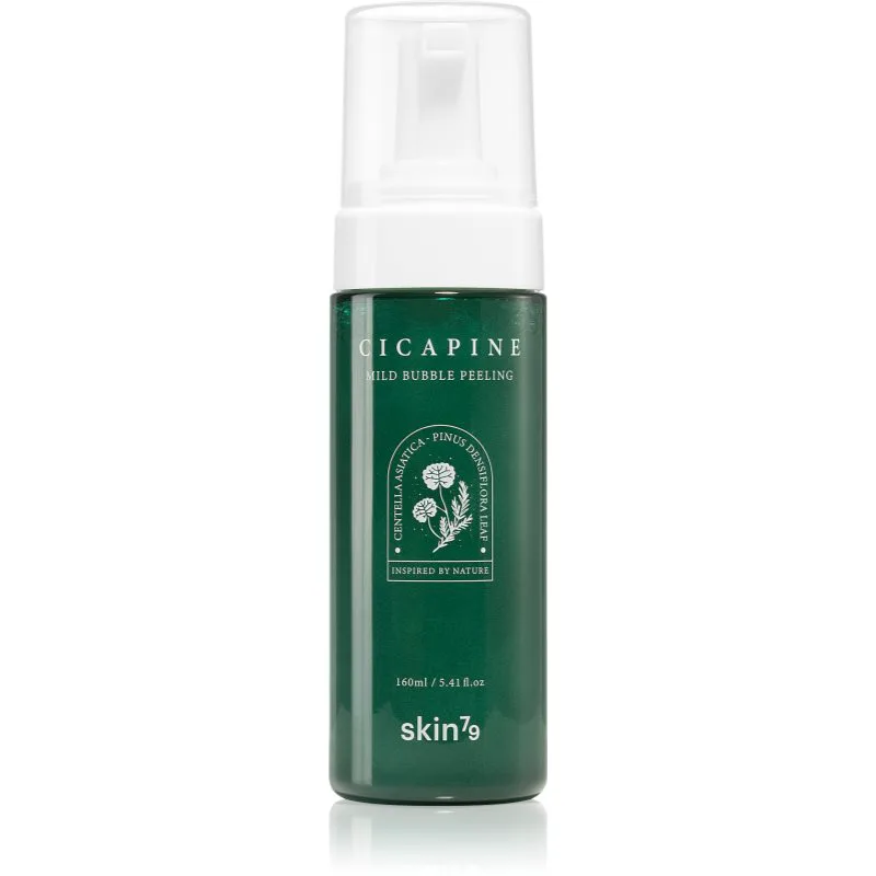 Skin79 Cica Pine απαλός καθαριστικός αφρός με αποτέλεσμα απολέπισης 160 ml