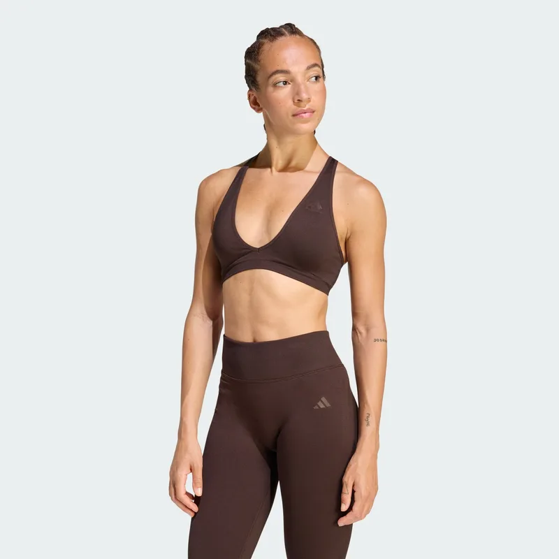 adidas W Workout Essentials Knit Light Sup Bra (9000268547_90436)
