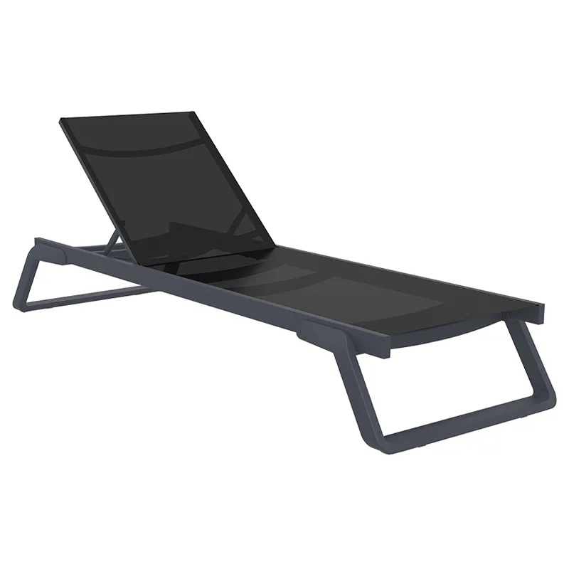 TROPIC ΞΑΠΛΩΣΤΡΑ DARK GREY/BLACK ΠΟΛ/ΝΙΟΥ 210X72X31εκ