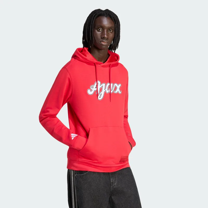 adidas Ajax Amsterdam Ανδρική Μπλούζα με Κουκούλα (9000277595_72684)