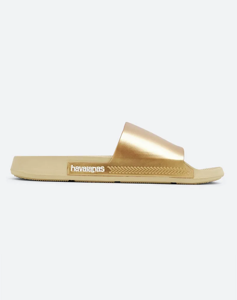 HAVAIANAS HAV. SLIDE CLASSIC METALLIC 4147131-0154 Χρυσό
